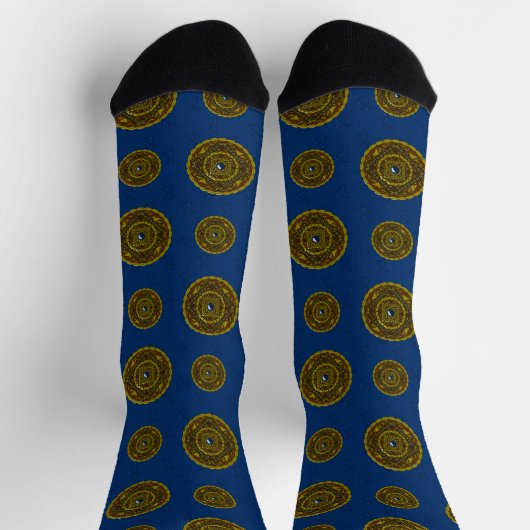 Capricorn Mandala Socken (Oben)