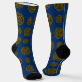 Capricorn Mandala Socken (Gewinkelt)