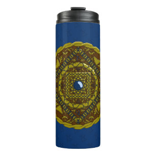 Capricorn Mandala Thermal Tumbler Thermosbecher