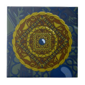 Capricorn Mandala Tile Fliese (Vorderseite)