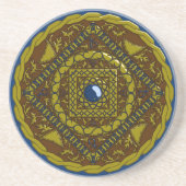 Capricorn Mandala Untersetzer (Vorne)