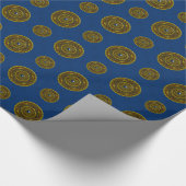 Capricorn Mandala Wrapping Paper Geschenkpapier (Ecke)