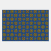 Capricorn Mandala Wrapping Paper Set Geschenkpapier Set (Vorderseite)