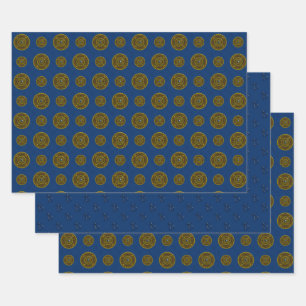Capricorn Mandala Wrapping Paper Set Geschenkpapier Set