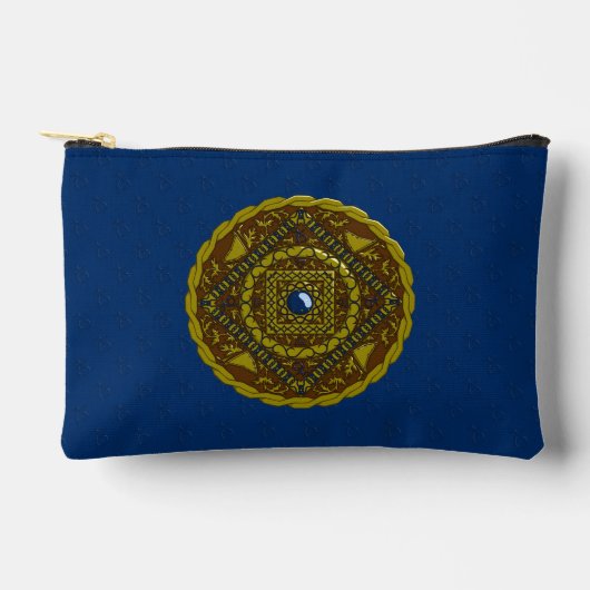 Capricorn Mandala Zubehörtasche (Vorderseite)