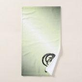 Capricorn-Meerziege Zodiac Green Badhandtuch Set (Handtuch)