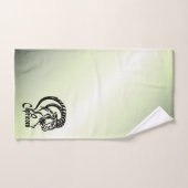Capricorn-Meerziege Zodiac Green Badhandtuch Set (Handtuch)