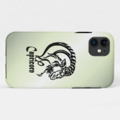 Capricorn-Meerziege Zodiac Green Case-Mate iPhone Hülle (Rückseite (Horizontal))