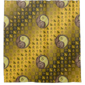 Capricorn & Metal Horse Duschvorhang (Vorderseite)