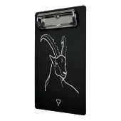 Capricorn Mini Klemmbrett (Gewinkelt2)