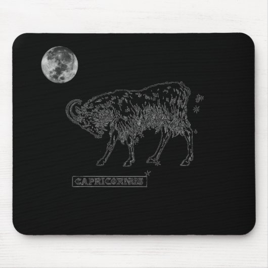Capricorn Mouse Pad Mousepad (Vorne)