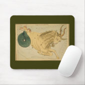 Capricorn Mouse Pad Mousepad (Mit Mouse)