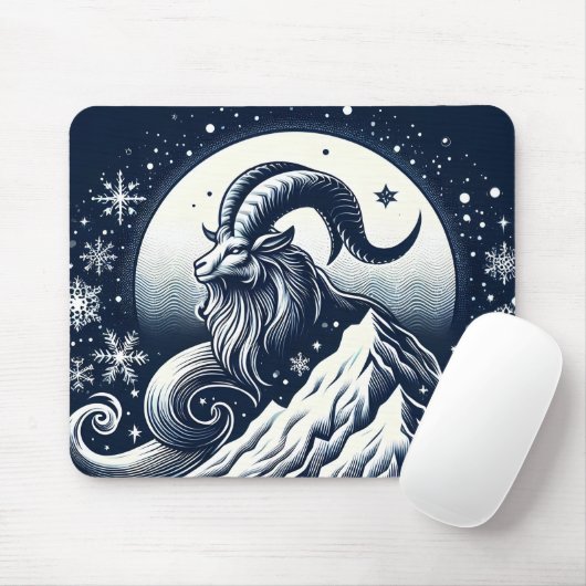 Capricorn - Mousepad (Mit Mouse)