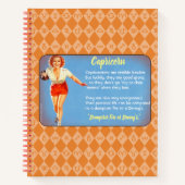 Capricorn-Notebook Notizblock (Vorderseite)