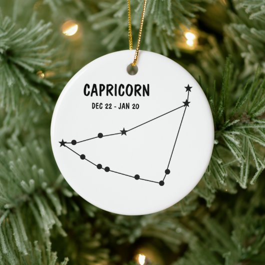 Capricorn-Ornament Keramik Ornament (Baum)