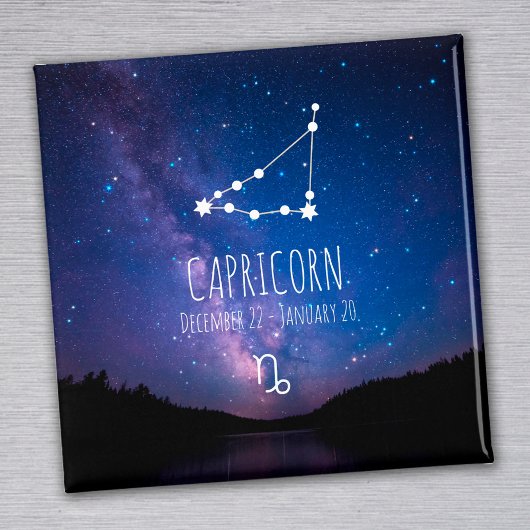 Capricorn | Personalisierte Sternbilder Magnet