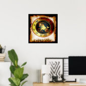 Capricorn Poster (Heimbüro)
