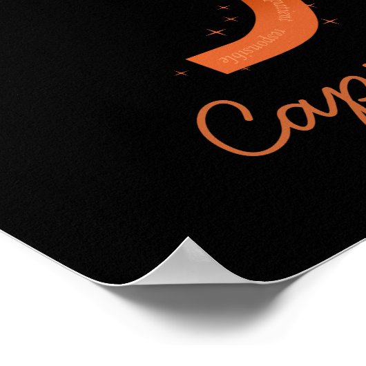 Capricorn Poster (Ecke)