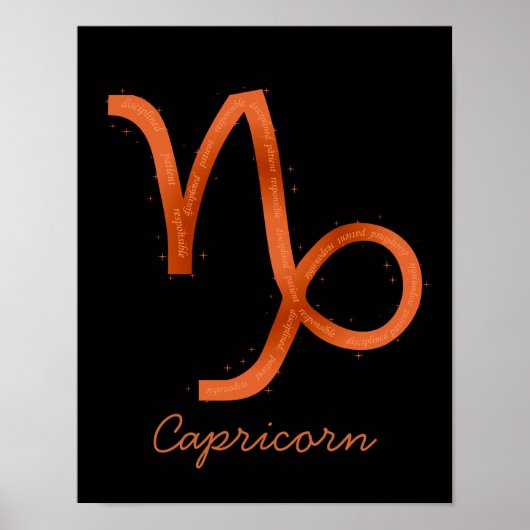 Capricorn Poster (Vorne)