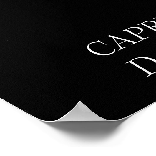 CAPRICORN POSTER (Ecke)