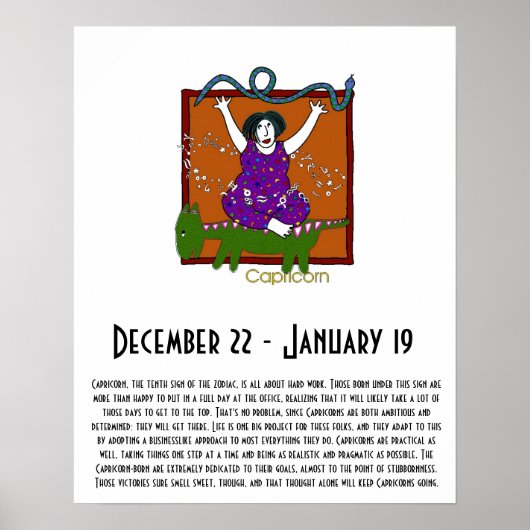 Capricorn Poster (Vorne)