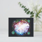 Capricorn Postkarte (Stehend Vorderseite)