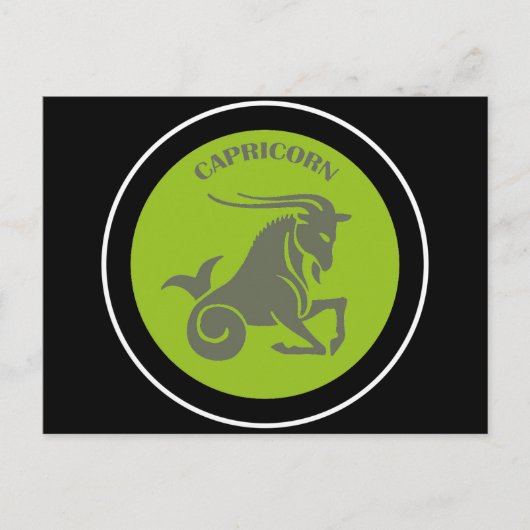 Capricorn Postkarte (Vorderseite)