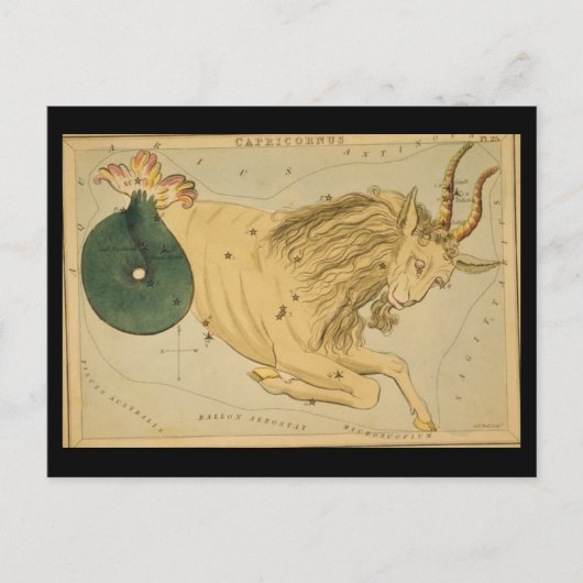Capricorn Postkarte (Vorderseite)