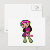 Capricorn Postkarte (Vorne/Hinten)