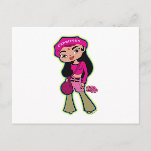 Capricorn Postkarte (Vorderseite)