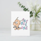 Capricorn Postkarte (Stehend Vorderseite)