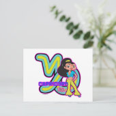 Capricorn Postkarte (Stehend Vorderseite)