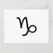 Capricorn Postkarte (Vorderseite)