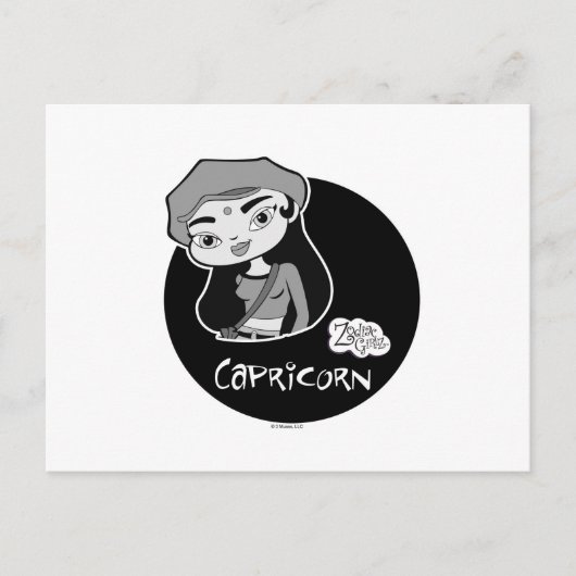 Capricorn Postkarte (Vorderseite)