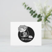 Capricorn Postkarte (Stehend Vorderseite)