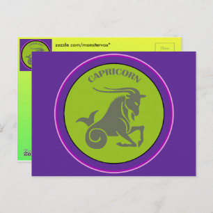 Capricorn Postkarte