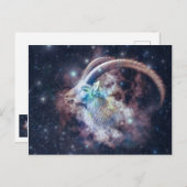 Capricorn Postkarte (Vorne/Hinten)