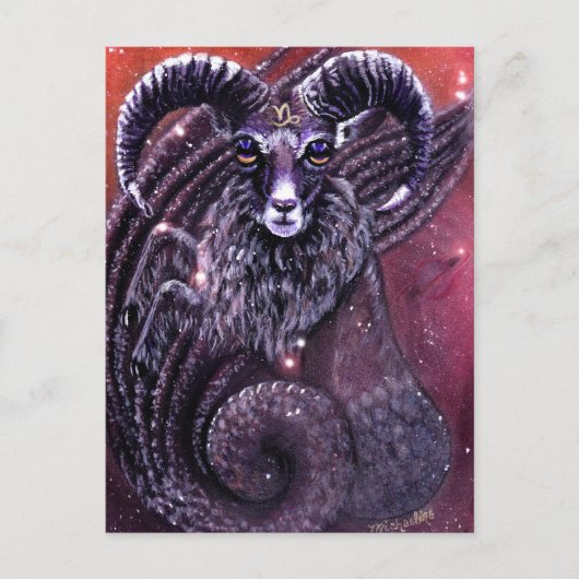 Capricorn Postkarte (Vorderseite)