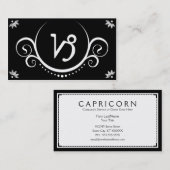 Capricorn-Raffinesse Visitenkarte (Vorne/Hinten)