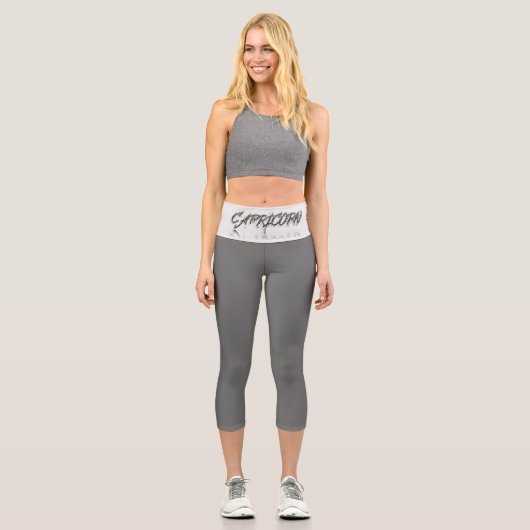 Capricorn-Reflektion Capri Leggings (Vorderseite)