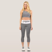 Capricorn-Reflektion Capri Leggings (Vorderseite)