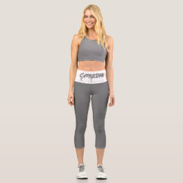 Capricorn-Reflektion Capri Leggings