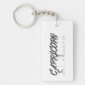 Capricorn-Reflektion Schlüsselanhänger (Vorderseite)