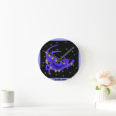 Capricorn Runde Wanduhr (Zuhause)