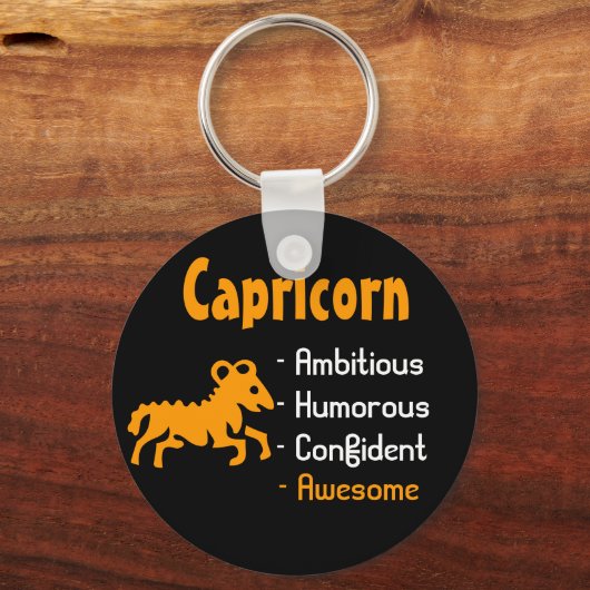 Capricorn Schlüsselanhänger (Vorderseite)