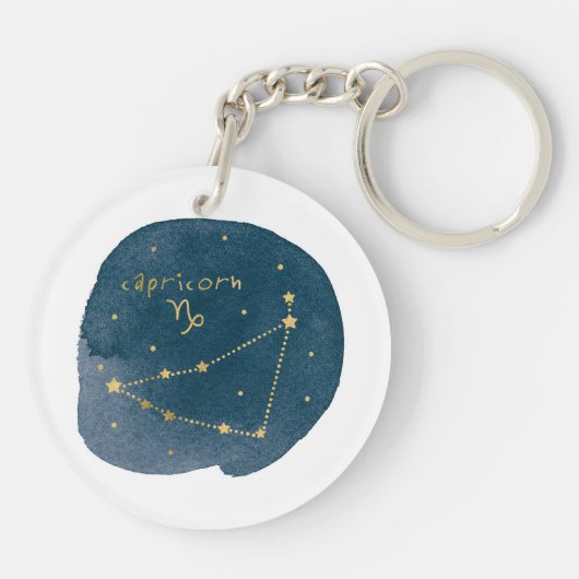 Capricorn Schlüsselanhänger (Rückseite)