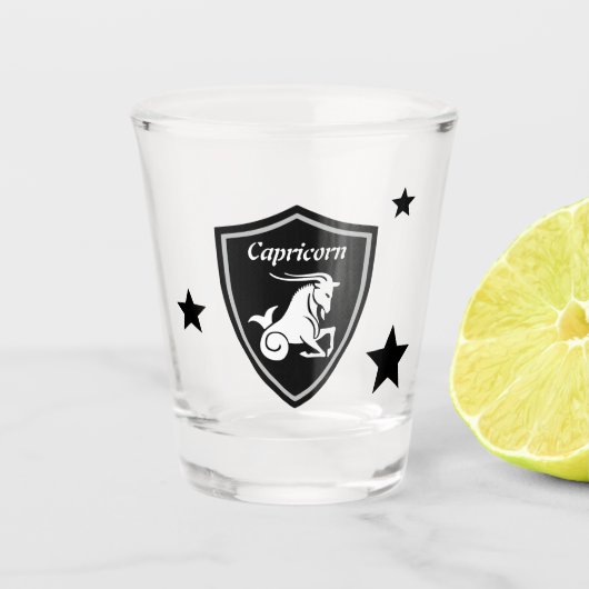 Capricorn Schnapsglas (Vorderseite)
