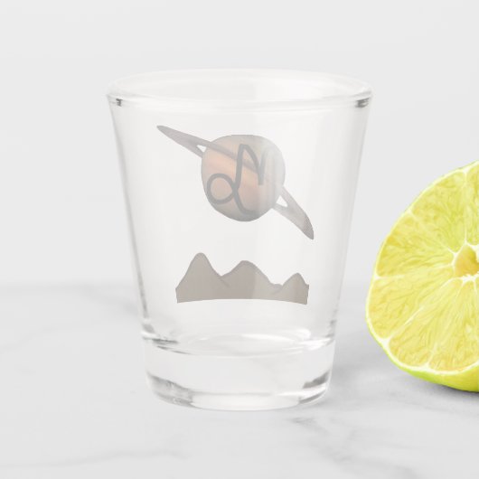 Capricorn Schnapsglas (Rückseite)