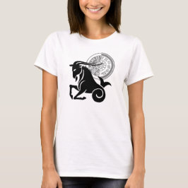 Capricorn Sea-Gat-Grafik im griechischen Stil T-Shirt