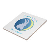 Capricorn signieren Thunder_Cove Fliese (Seite)